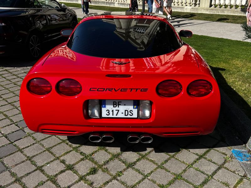 Chevrolet Corvette spotted in Étaples
