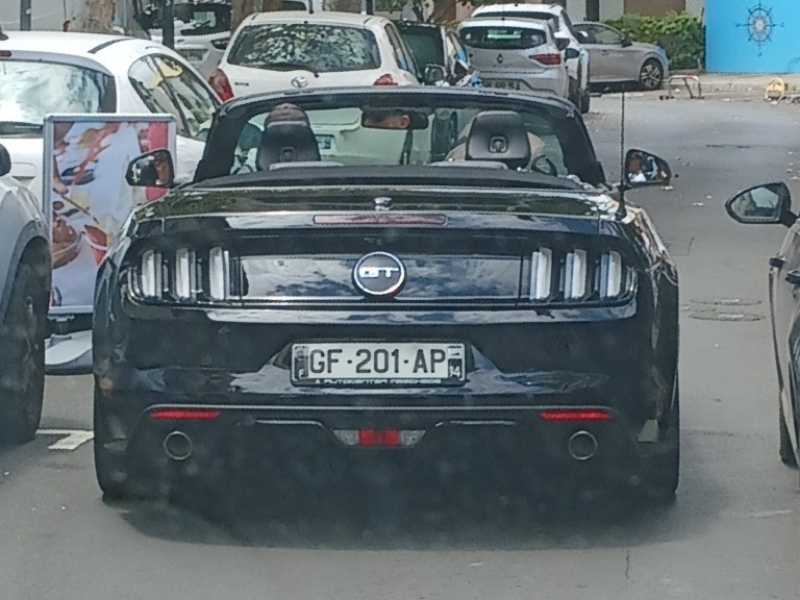 Ford Mustang GT spotted in Saint-Paul