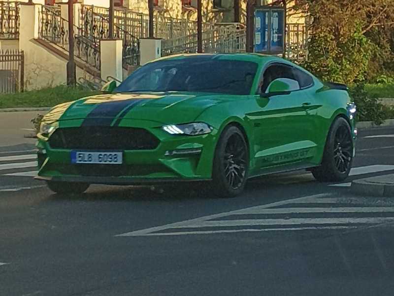 Ford Mustang spotted in Kladno