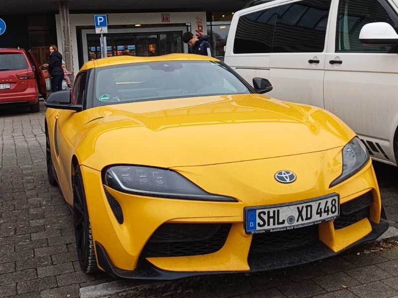 Toyota Supra (2020) spotted in Tübingen, Germany