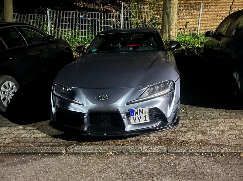 Toyota Supra (2020) spotted in Waiblingen, Germany