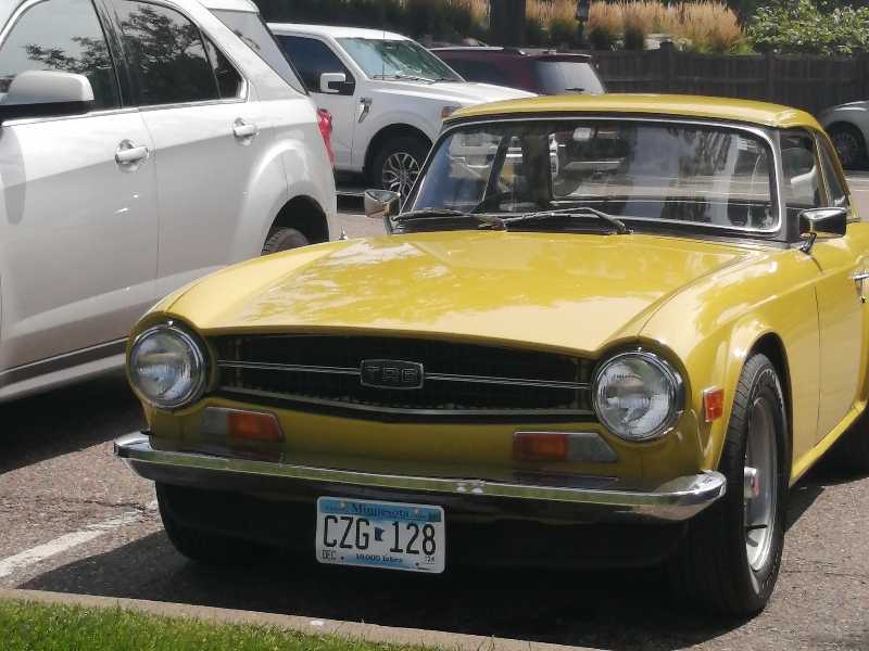 Triumph TR6 spotted in Randall