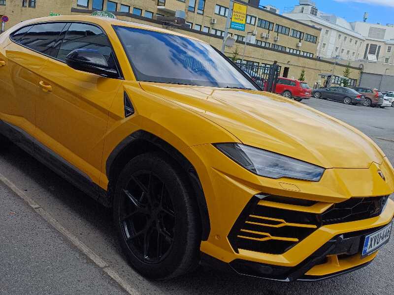 Lamborghini Urus spotted in Kokkola