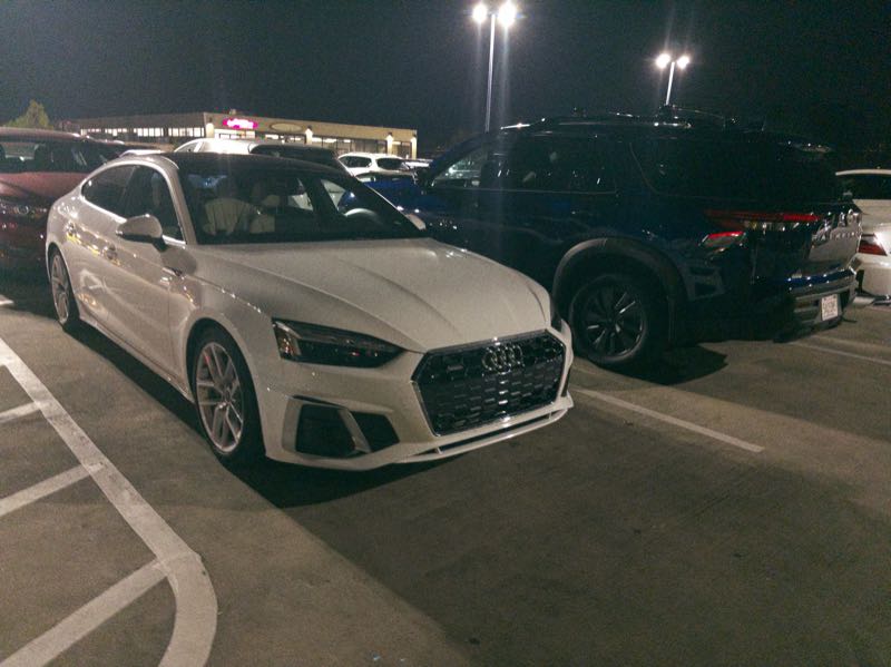 Audi A5 (2020) spotted in Birmingham, United States