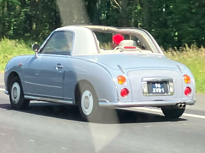 Nissan Figaro spotted in Chernivtsi
