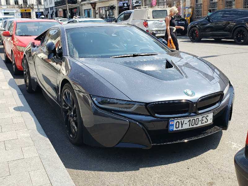BMW i8 spotted in Kutaisi