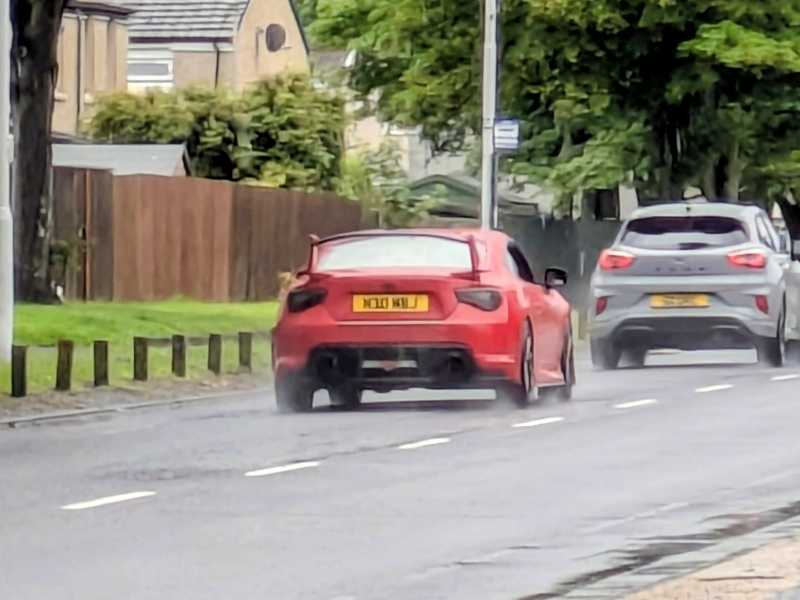 Toyota GT86 (2012) spotted in Dunfermline, United Kingdom