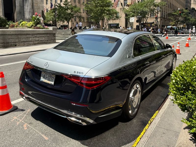 Mercedes-Benz S 580 spotted in New York City