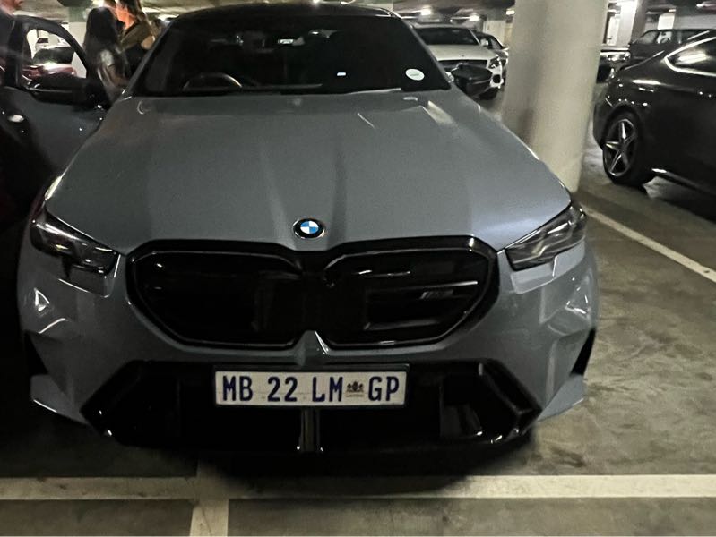 BMW M3 (2024) spotted in Johannesburg, South Africa