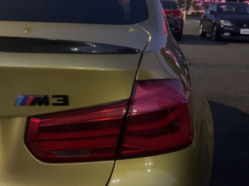 BMW M3 spotted in Auburn