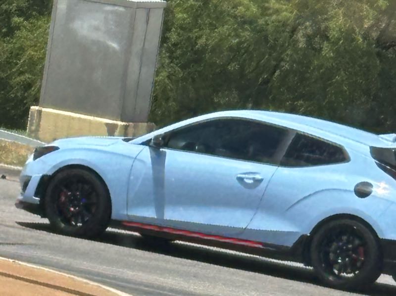 Hyundai Veloster N spotted in Killeen