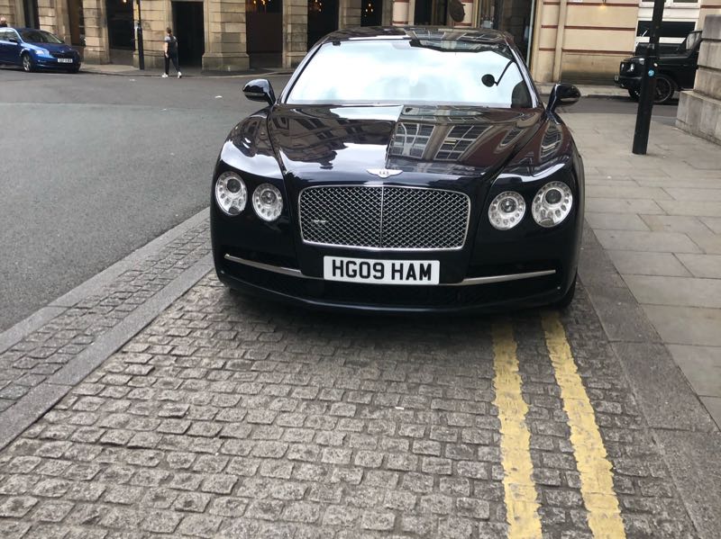 Bentley Continental Flying Spur spotted in Manchester