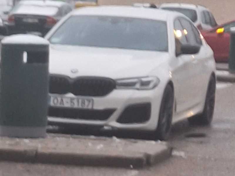 BMW 5 Series spotted in Saldus