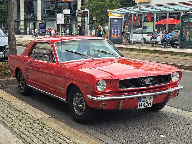 Ford Mustang spotted in Magdeburg