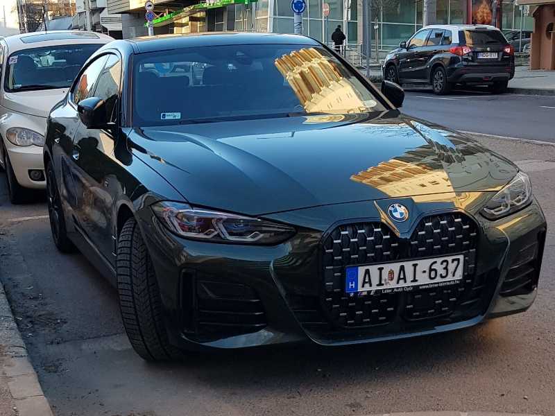BMW 4 Series spotted in Győr