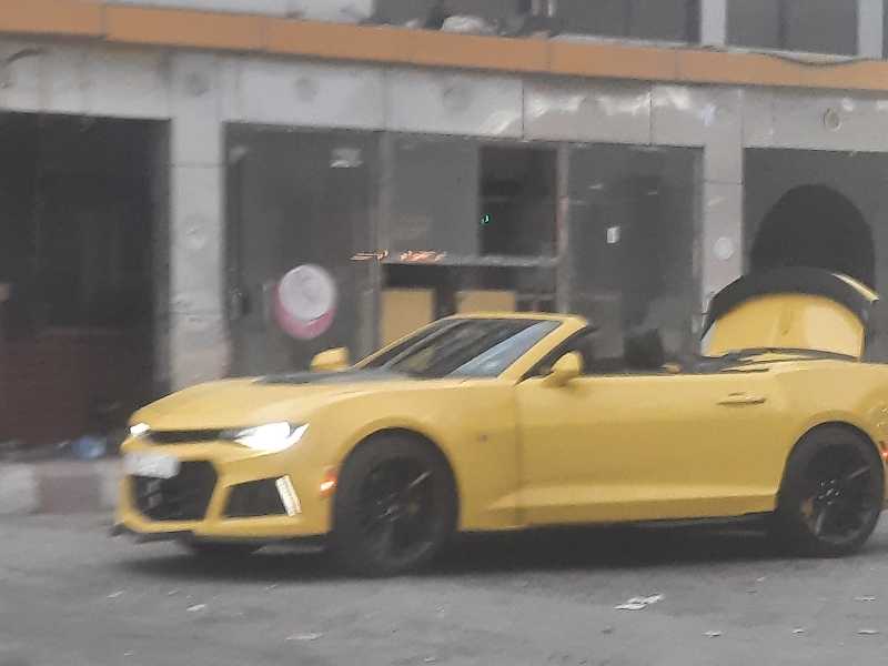 Chevrolet Camaro spotted in Al Jubayl