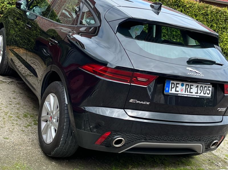 Jaguar E-Pace spotted in Bremerhaven