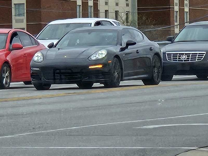 Porsche Panamera spotted in Findlay