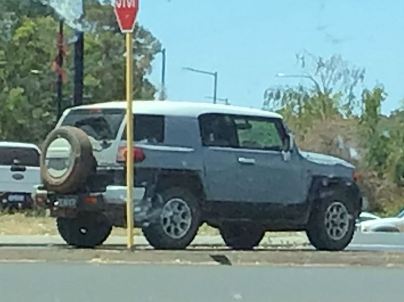 Toyota FJ Cruiser spotted in Pemberton