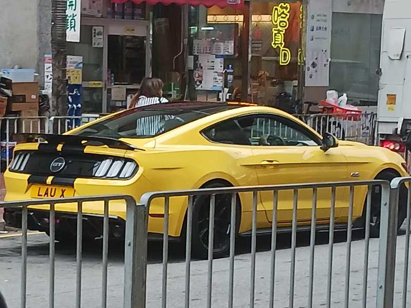 Ford Mustang spotted in Tuen Mun