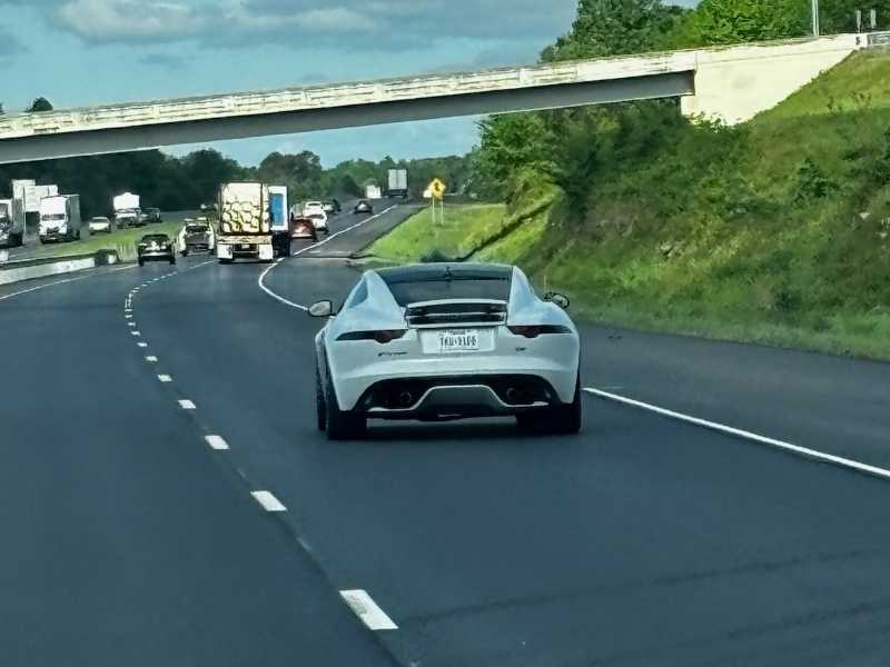 Jaguar F-Type spotted in Savannah