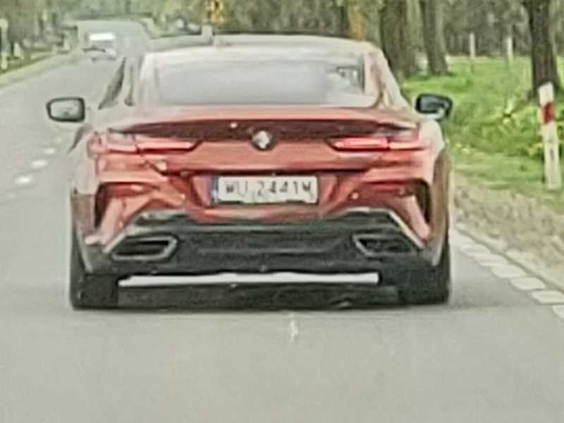 BMW 8 Series (2022) spotted in Ostrołęka, Poland