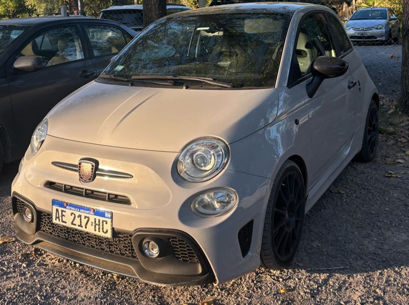 Abarth 500 spotted in Pilar