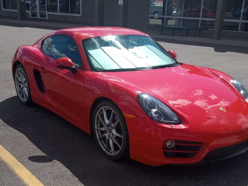 Porsche Cayman spotted in Pueblo
