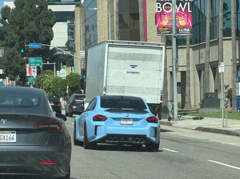 BMW M2 (2023) spotted in Los Angeles, United States