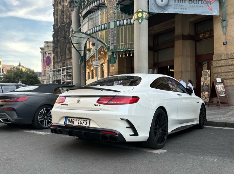 Mercedes-Benz S63 AMG Coupe spotted in Prague