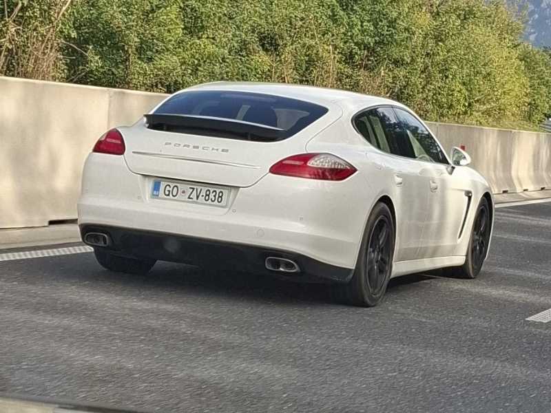 Porsche Panamera spotted in Ajdovščina