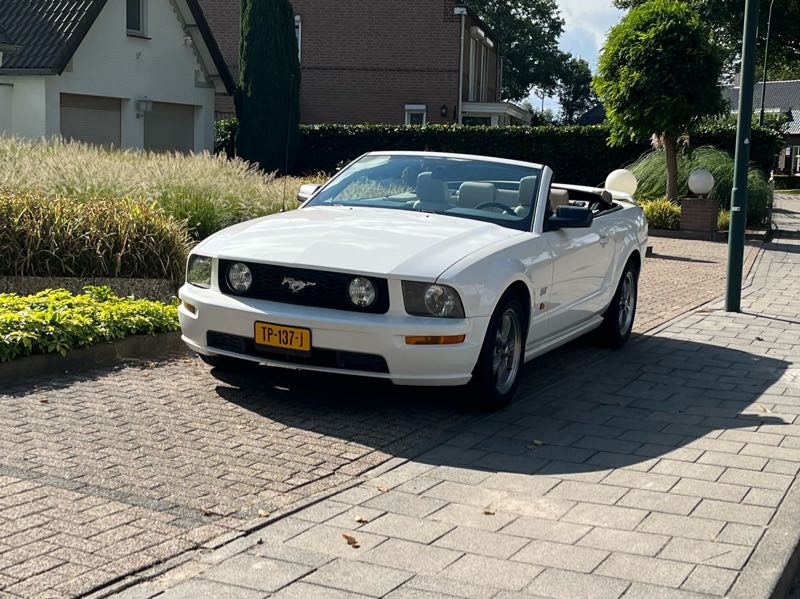 Ford Mustang spotted in Helmond