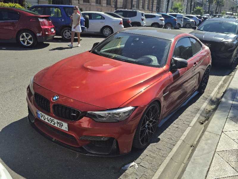 BMW M4 (2015) spotted in Batumi, Georgia