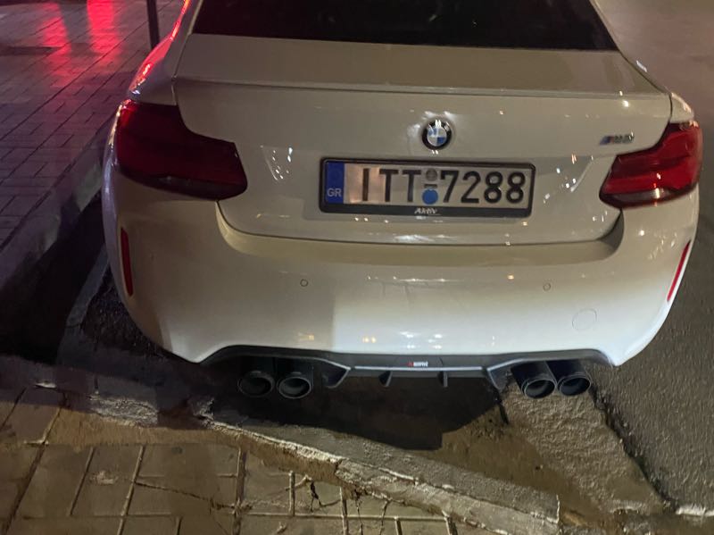 BMW M2 Competition spotted in Glyfáda