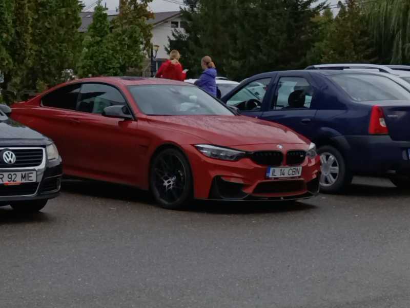 BMW M4 spotted in Câmpina