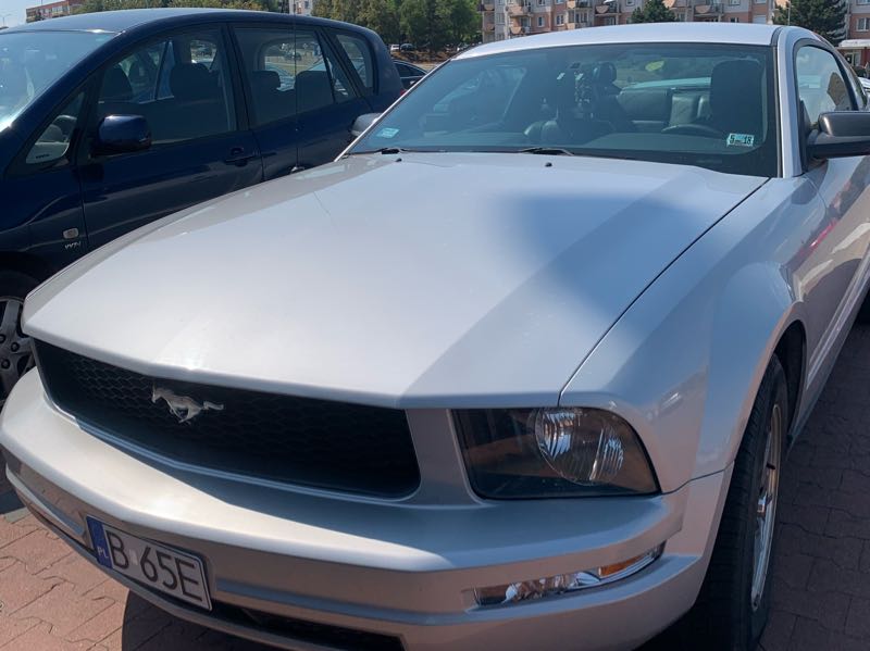 Ford Mustang spotted in Łomża