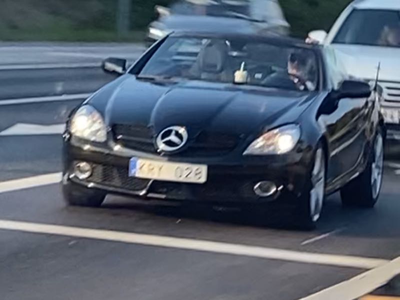 Mercedes-Benz SLK spotted in Karlskrona
