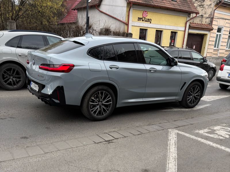 BMW X4 M40i spotted in Târgu Mureş