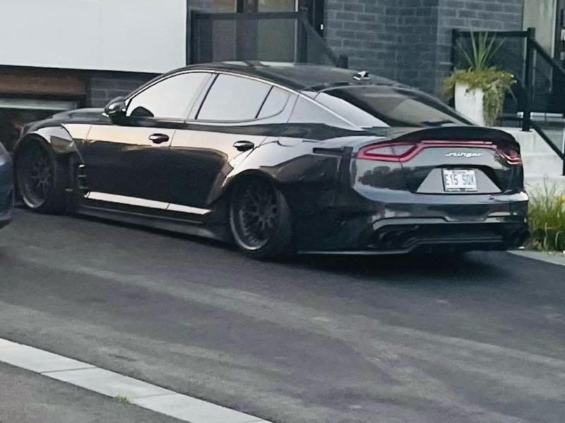 Kia Stinger spotted in Montréal