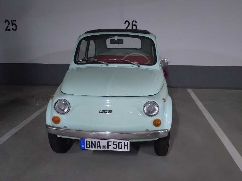 Fiat 500 (1970) spotted in Leipzig, Germany