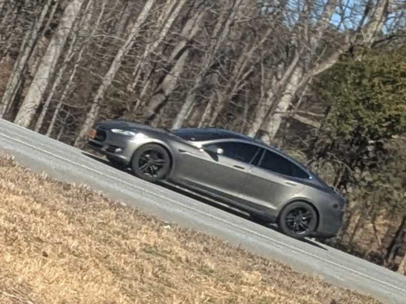 Tesla Model S spotted in Mechanicsville