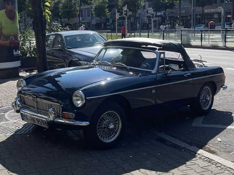 MG MGB spotted in Mannheim