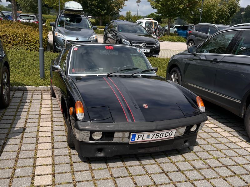 Porsche 914 spotted in Ainring