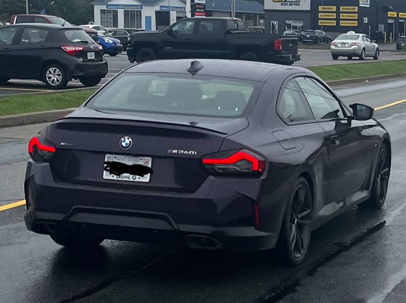 BMW M240i (2022) spotted in Halifax, Canada