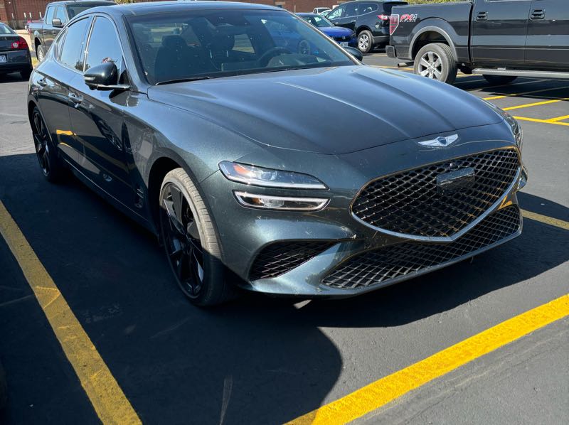 Genesis G80 spotted in Mineral Point