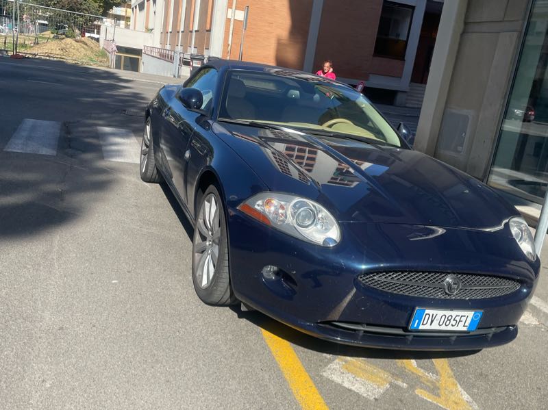 Jaguar XK spotted in Arezzo
