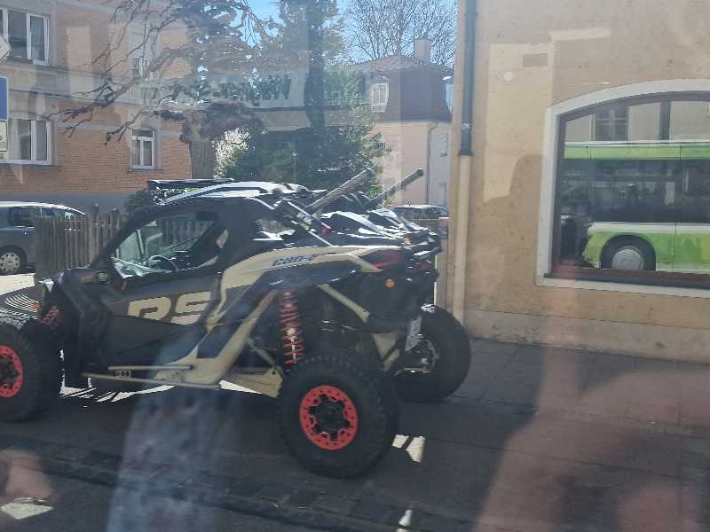 Can-Am Maverick X3 spotted in Augsburg