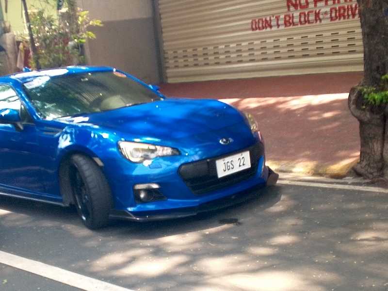Subaru BRZ spotted in Manila