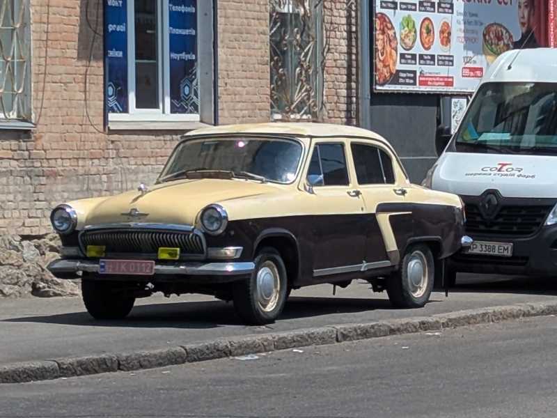 GAZ GAZ-21 Volga spotted in Kropyvnytskyi