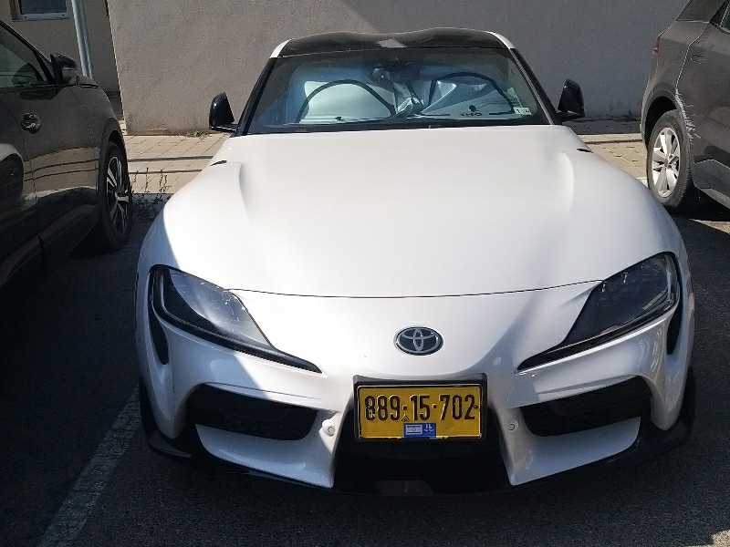 Toyota Supra (2020) spotted in Herzliya, Israel